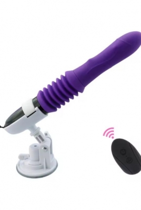Telescopic Uzaktan Kumandal Seks Makinesi Vibratr